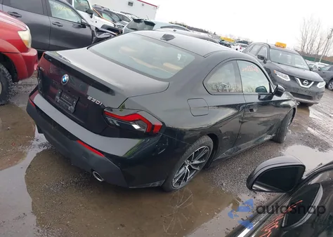 2024 BMW 230I xDrive from USA, damaged, VIN 3MW33CM08R8E22405